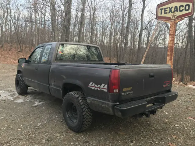 1993 gmc 1500 4x4 ext-cab 5 speed v8 runs great heavy duty classic collector ny