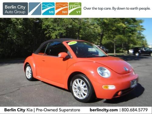 2004 vw beetle cv convertible for sale in saint george, vermont