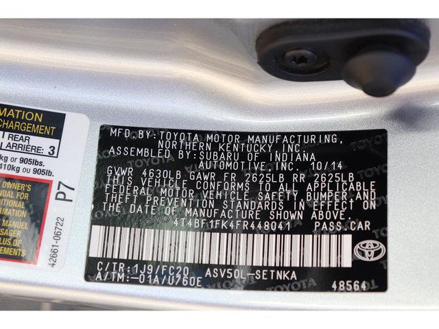 2015 toyota camry le le 4dr sedan for sale in henderson, nevada