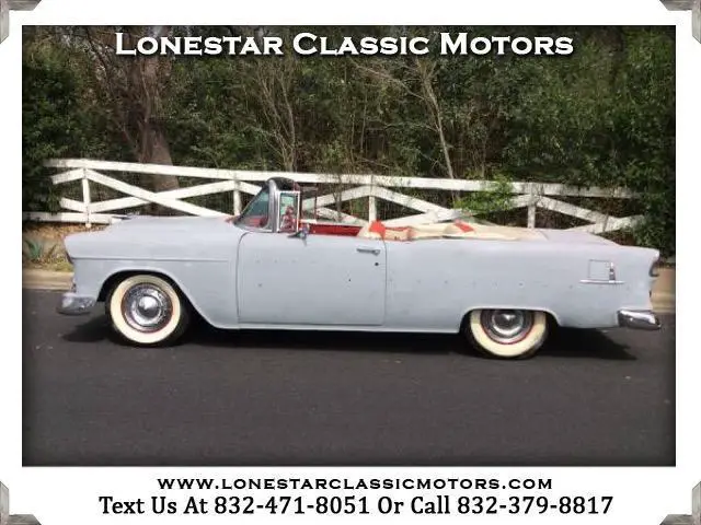 1955 chevrolet belair convertible, 265ci, frame off