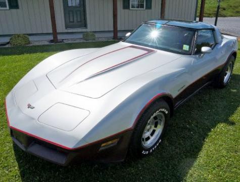 1982 chevrolet corvette in pennsylvania