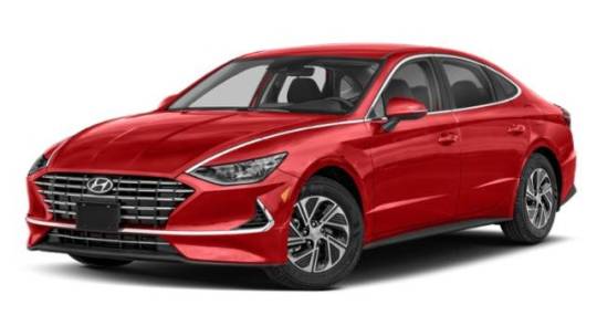 2023 hyundai sonata hybrid blue