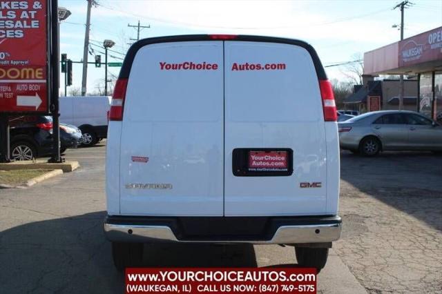 2018 gmc savana 2500 work van