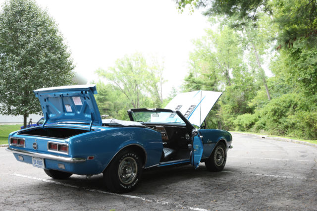 1968 camaro ss/rs 350 convertible 4 speed,original matching #'s restored,1969,67