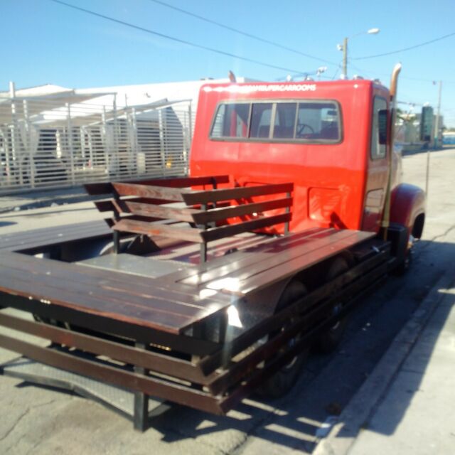 1965 ford c500 coe truck with bar and party deck provision