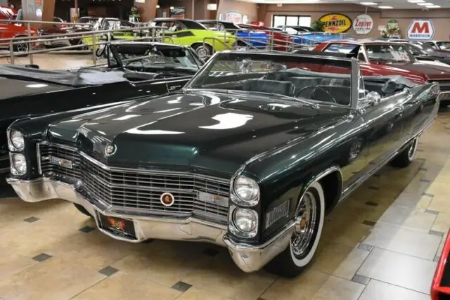1966 cadillac eldorado 0 miles tropic green firemist poly 429c.i. turbo-hydram
