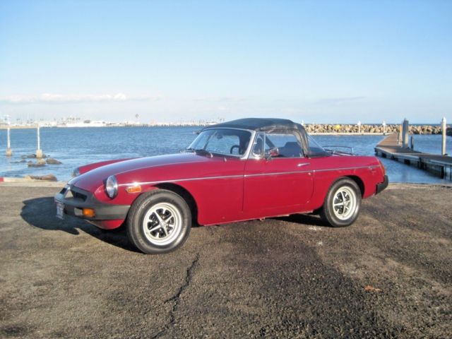 1978 mgb roadster ***ca car~factory overdrive~excellent driver***