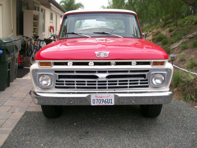 1966 ford f250 and 1966 glassline 17 foot boat