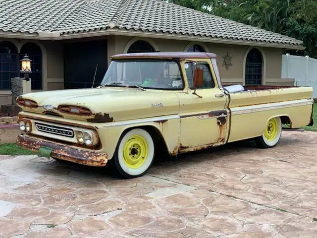 1961 chevrolet apache pickup truck rat rod custom muscle antique classic v8 auto