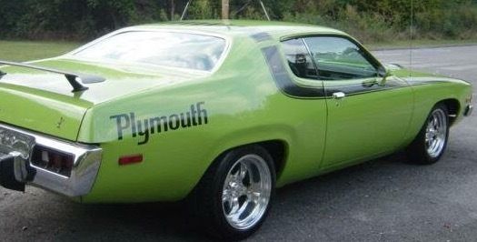plymouth road runner, mopar, restored classic american muscle car