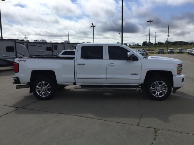 used 2016 chevrolet silverado 2500 4x4 crew cab high country lennox, sd 57039 for sale in lennox, south dakota
