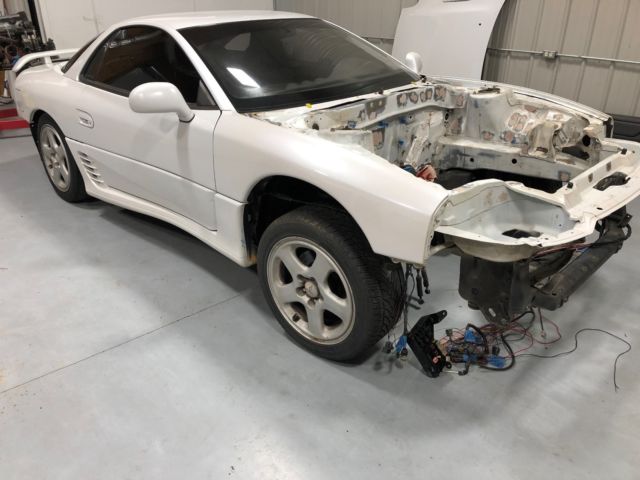 1992 mitsubishi 3000 gt twin turbo vr4 rolling chassis race car body!!!!