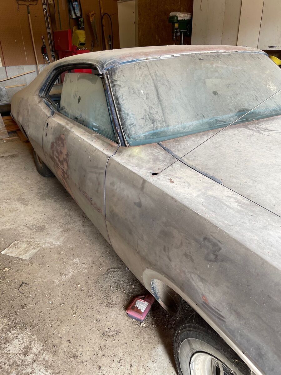 1971 mercury cyclone coupe grey rwd automatic gt