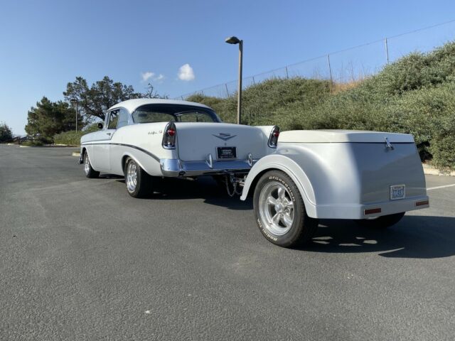 1956 chevrolet bel air bel air 26050 miles silver hardtop automatic