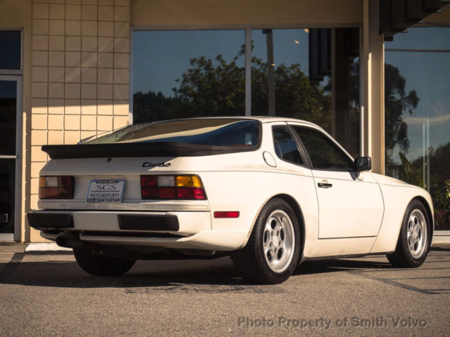 1986 porsche 944 turbo 1 owner with fresh major service and belts