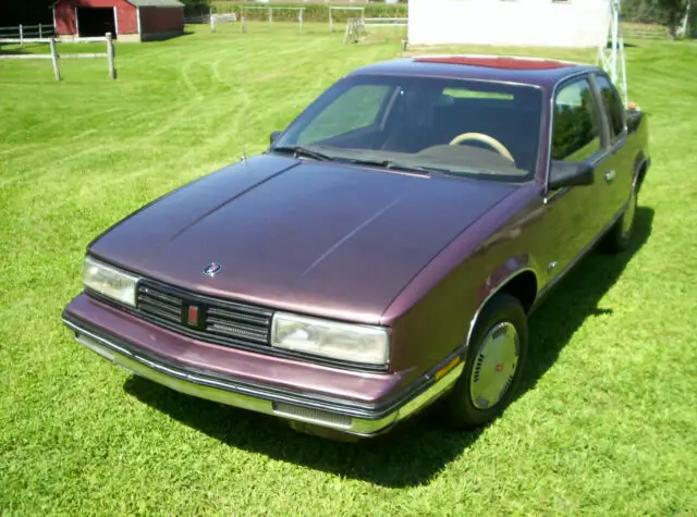 1987 oldsmobile 2-door calias coupe, 1987 restored. rare