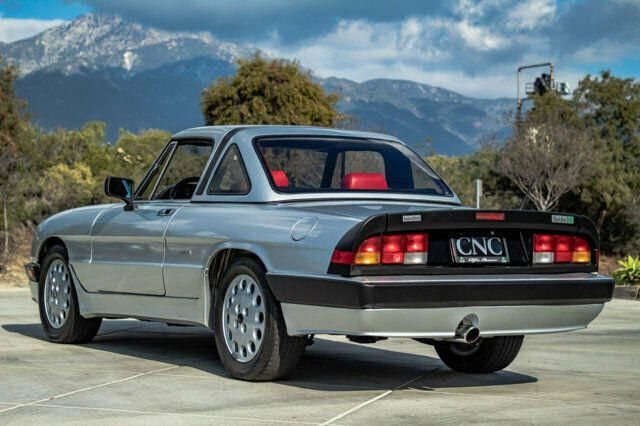 1987 alfa romeo spider quadrifoglio silver 104,182 miles cnc motors california