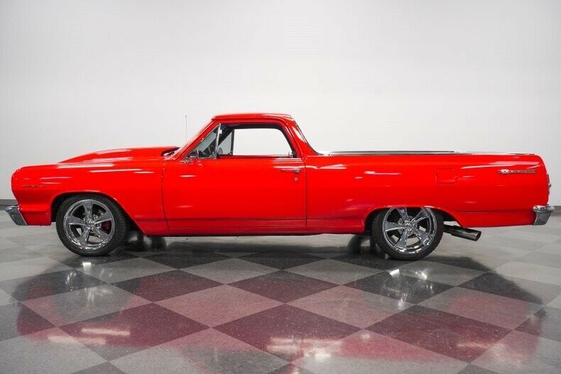 v8 auto classic vintage collector pickup a/c chevy l79 red lecarra edelbrock