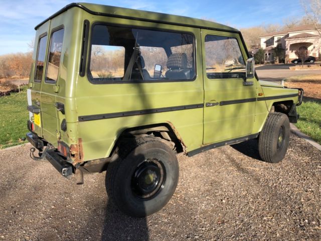 1980 mercedes benz 300gd gelandewagen g-wagen turbo diesel
