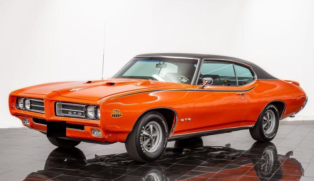 1969 pontiac gto judge hardtop 400 ram air iv v8 88748 miles