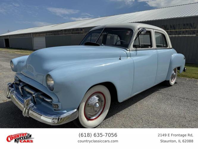 1952 plymouth cranbrook in staunton, illinois