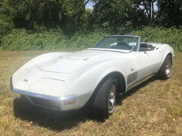 1972 corvette ls5 roadster, 4speed, air conditioning, found after 33 years
