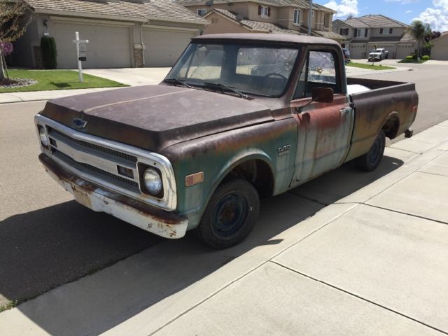 1969 chevrolet c10 factory short bed manual