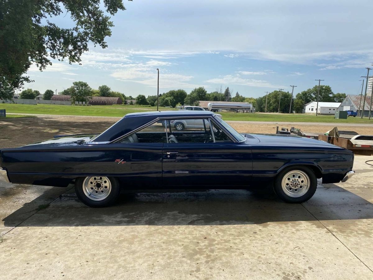 1967 dodge coronet r/t 0 blue coupe 8 cyl, automatic