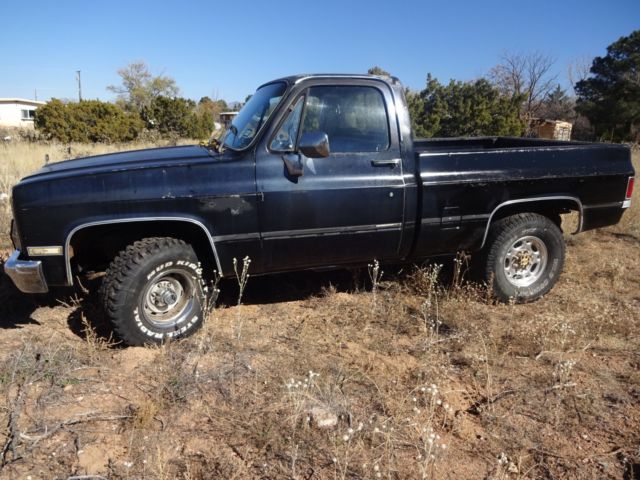 1986 chevrolet k10 silverado 4x4