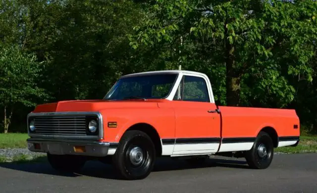 1971 chevrolet c-10 86,000 miles red automatic