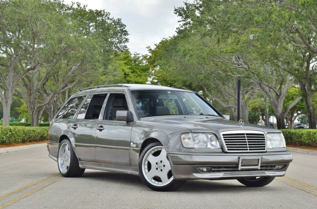amg japan euro 300te/e36t -euro checkered cloth-amg monoblocks-pre merge amg