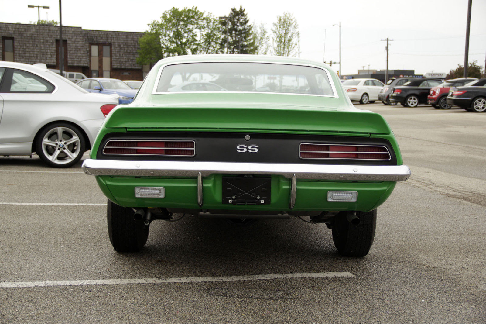 numbers match 69 camaro rs/ss x22 396/375hp coupe 79 rallye green 4 speed manual