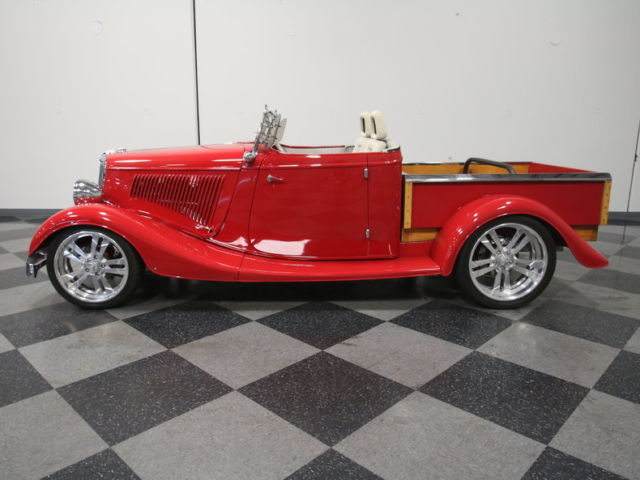 streetrod roadster pick-up, corvette powertrain, 4-wheel discs, custom build!!