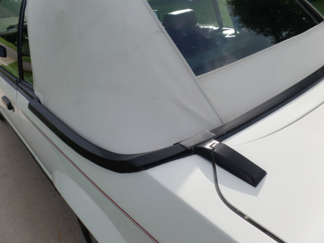 1983 ford mustang glx convertible 2-door 5.0 4 speed survivor