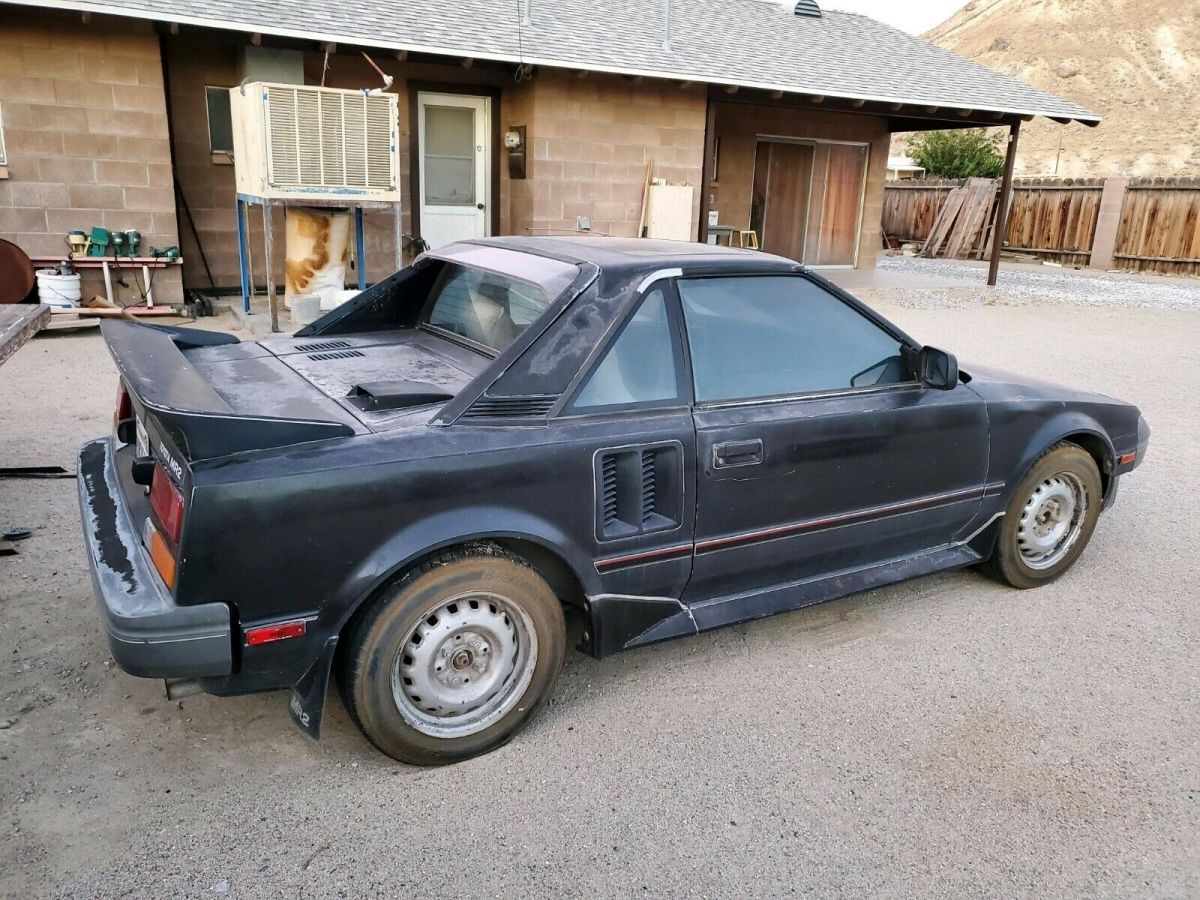 1986 toyota mr2 coupe black automatic black
