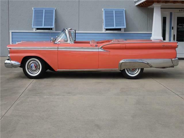 1959 ford fairlane 500 skyliner - great restoration!