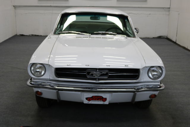 1965 white runs drive body int vgood 200 ci i6 3 spd auto!