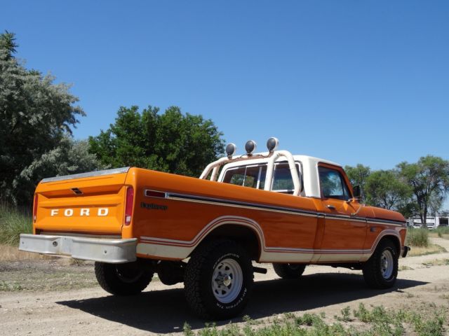 rare 1974 ford f100, explorer package, all original, 69,000 original miles
