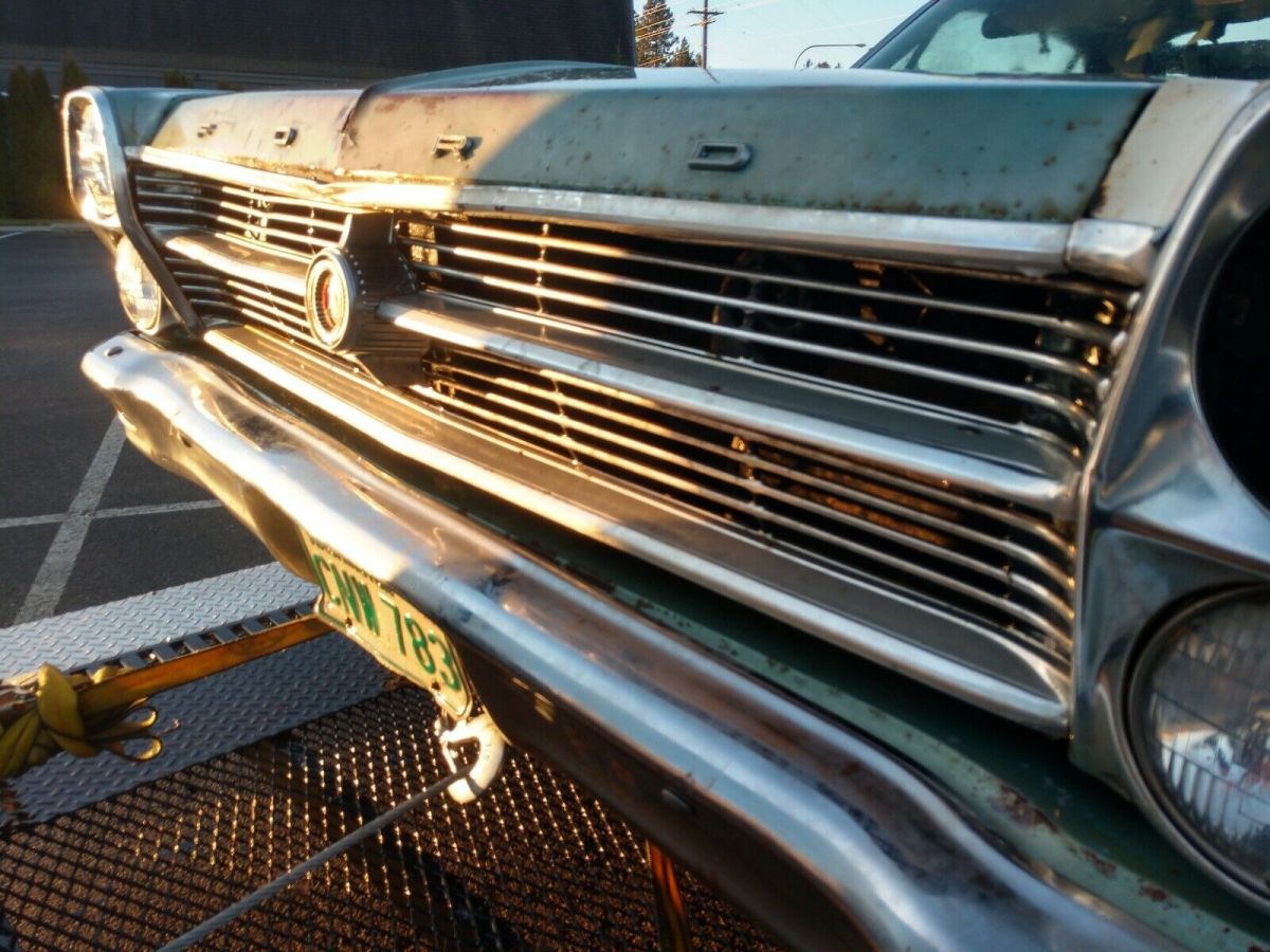 1966 ford fairlane convertible blue rwd automatic xl 500