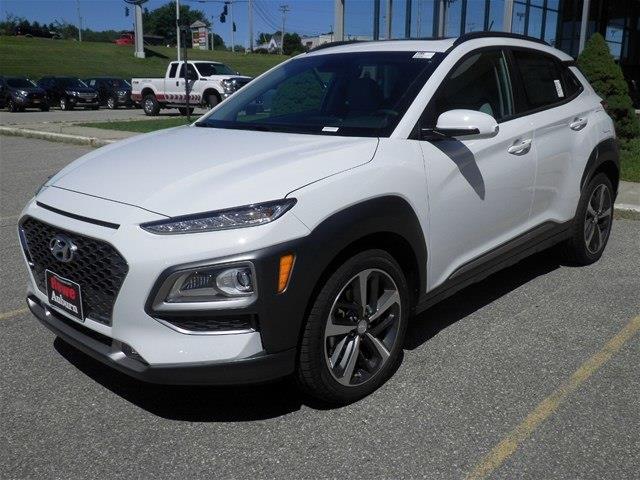 2018 hyundai kona limited awd limited 4dr crossover w/lime accent for sale in auburn, maine