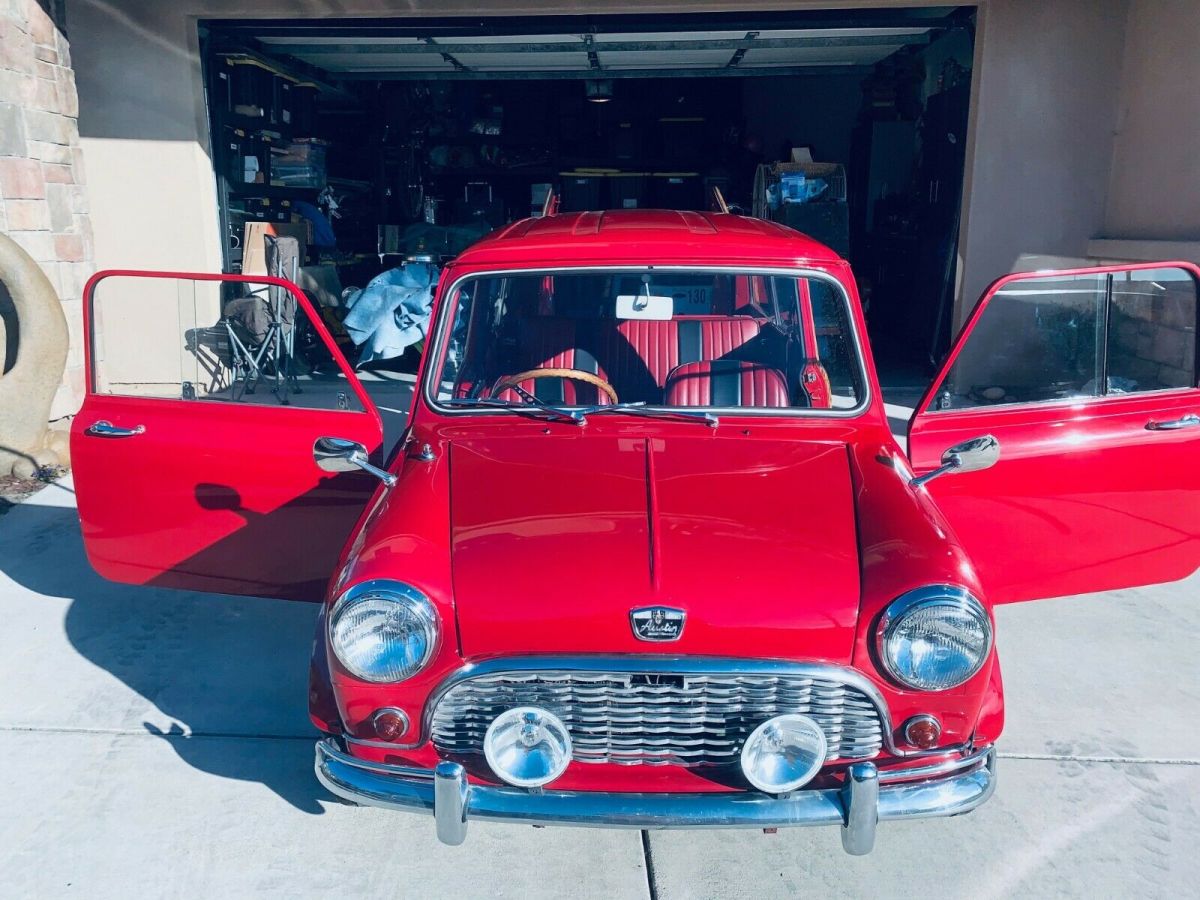 1966 austin mini countryman woody