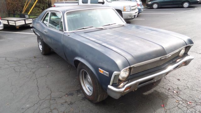1969 chevy nova - 2 door - 350 engine - runs and drives - no reserve