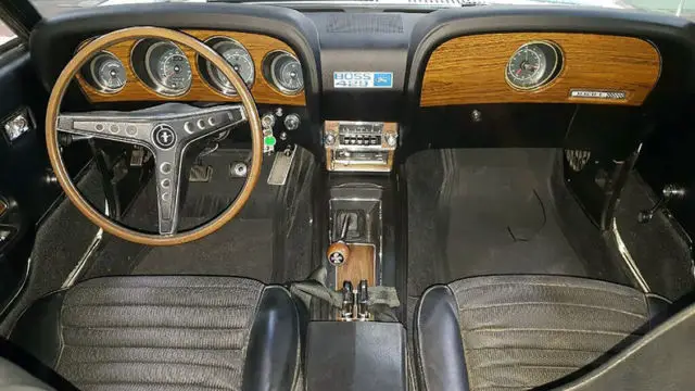 ford mustang boss 429 kk matching numbers unrestored with one repaint