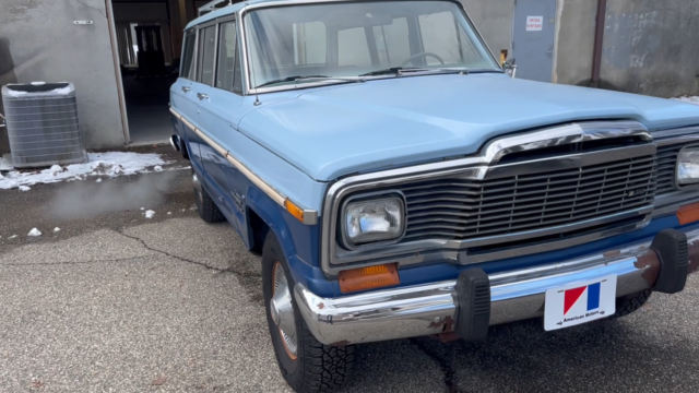 1979 jeep wagoneer factory two tone