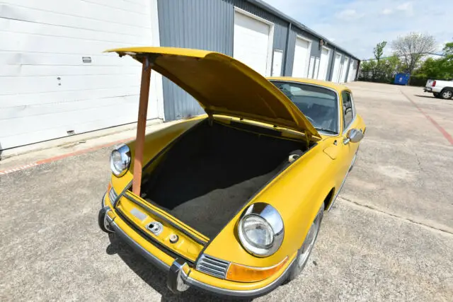 1-owner 1971 911t coupe project, gold met #8888 no reserve!!