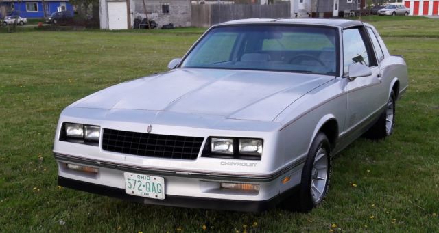 1987 monte carlo ss aerocoupe t tops rare.. no reserve