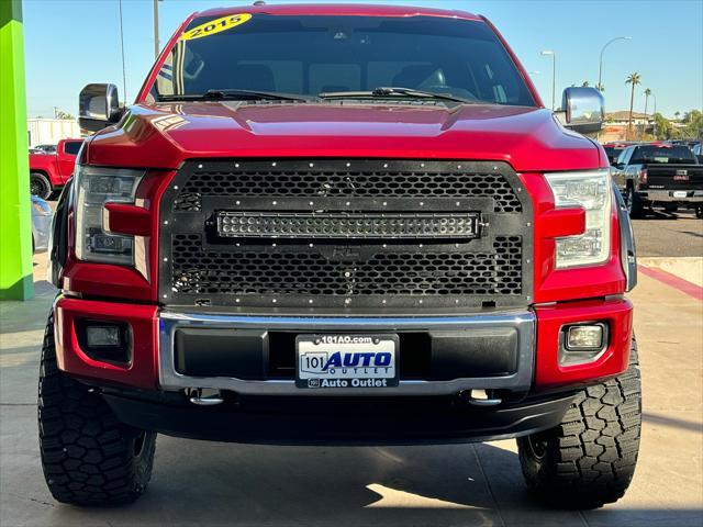 2015 ford f-150 platinum