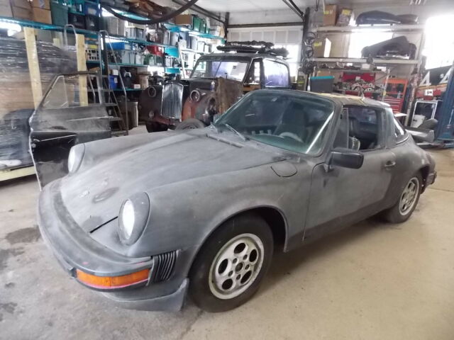 1974 porsche 911s targa restoration project