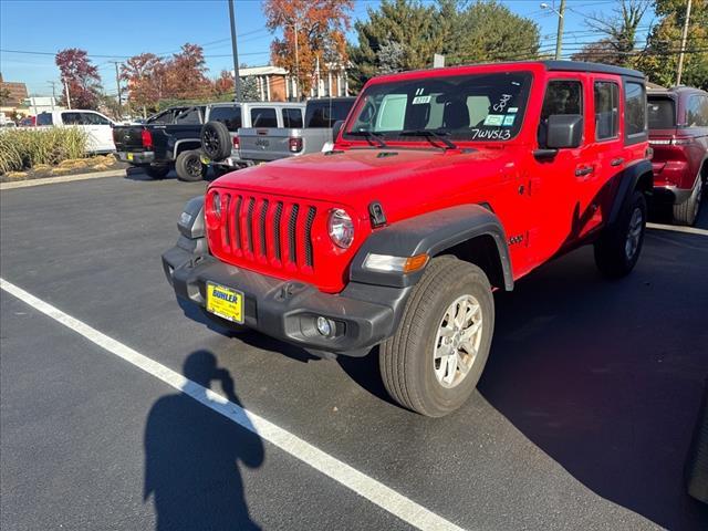 2023 jeep wrangler 4-door sport s 4x4