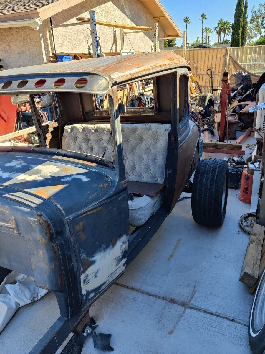 1930 ford model a coupe black rwd automatic std